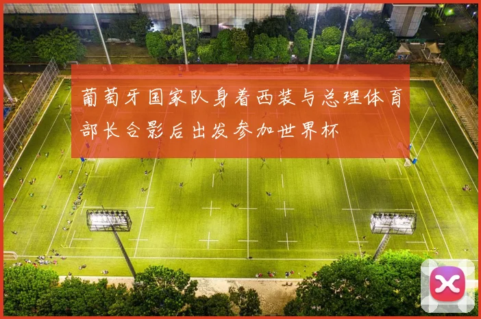 葡萄牙国家队身着西装与总理体育部长合影后出发参加世界杯